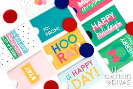 Über 80% neue produkte zum festpreis; Printable Gift Card Sleeves From The Dating Divas
