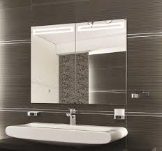 The New Sidler Led Medicine Cabinet Features An Original Light Design Refined In Both Its Execution And Technolo Cabinet Doors Mirror Lighted Bathroom Mirror