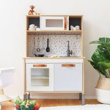 Leather Handles Pulls Ikea Duktig Play Kitchen Children S Kitchen Children S Room Ikea Hack Handcrafted Furniture Not Included Ikea Play Kitchen Play Kitchen Childrens Kitchens