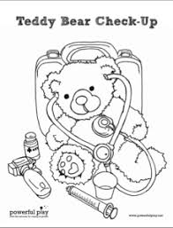 Owen orange, pauline pineapple, the broccoli brothers and other fruit. Teddy Bear Check Up Coloring Page Teddy Bear Coloring Pages Child Life Specialist Child Life