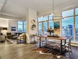 Cowhide Rug Under Dining Room Table Penthouses In Calgary Cowhide Rug Dining Room Rug Under Dining Table Cowhide Rug Kitchen
