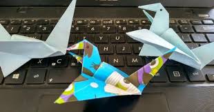 Cara Membuat Burung Dari Kertas Origami Youtube Origami Burung Kertas