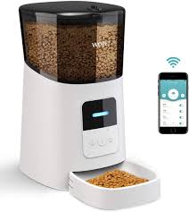 It is made out of a combination of stainless steel and plastic. Programmable Dog Feeder Www Macj Com Br