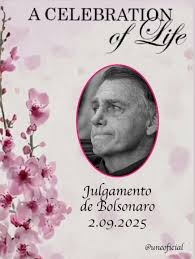 ESTÃO TODOS CONVIDADOS para o grande evento da próxima terça-feira: início  do Julgamento final do Bandidonaro 🔥😎