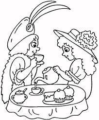 Don't forget to solve our quiz and read a few interesting facts. Printable Tea Party Coloring Pages Coloring Home