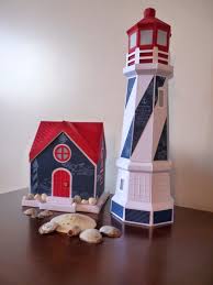 Download Summer Lighthouse And Ocean Decor Paper Art Craft Paper Crafts Cricut Crafts