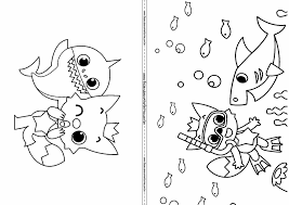 Modelos digitais de tampinha e etiqueta baby shark. Revista Para Colorir Baby Shark 2 Fazendo A Nossa Festa Desenhos Para Criancas Colorir Desenhos Colorir