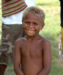But unlike most other tropical populations, they also have a high prevalence of blonde hair. New Genetic Line Of Blond Hair Discovered Melanesian People Black And Blonde People