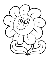 There are so many drawings of roses to print and color for children! Flowers Coloring Pages Momjunction