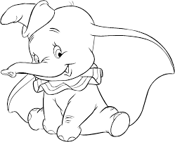 Dumbo Da Colorare Disegni Da Stampare Gratis