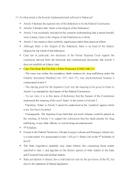 The right to profess a religion article 3 (1) and article 11 (1). Mls Tuto W12 Mls 13 To What Extent Is The Syariah Implemented And Enforced In Studocu