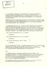 Bedenken sie allerdings, dass § 1a abs. Beschluss Des Ministerrats Der Ddr Zur Sozialen Sicherstellung Von Angehorigen Des Amtes Fur Nationale Sicherheit Mediathek Des Stasi Unterlagen Archivs