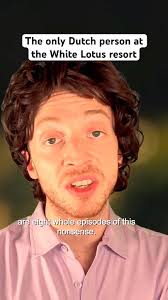 The only Dutch person at the White Lotus Resort 🙊 #dutchlife #whitelotus  #expatlife