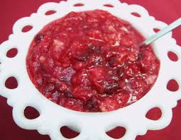 Ocean spray jellied cranberry sauce. My Mother Loves Homemade Cranberry Relish She Always Has Me I Was A Died In The Wool Devotee Of Cranberry Relish Cranberry Relish Recipe Cranberry Recipes