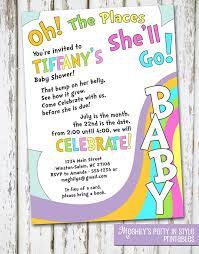 Oh The Places You Ll Go Baby Shower Invitation Seuss Baby Shower Dr Seuss Baby Shower Dr Seuss Baby Shower Invitations