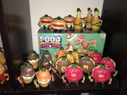 Virtual toy chest's food fighters archive. Killer Toys On Twitter 1989 Mattel Food Fighters Action Figures And Combat Carton Vehicle Via Collector Brian Rankin