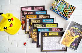 Detective pikachu coloring pages for kids, how to draw. Pikachu Movie Activity Sheets Made With Happy