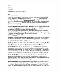 Sample Business Meeting Invitation Letter 8 Free Documents Download In Word Pdf In 2020 Business Invitation Letter Templates Free Letter Templates