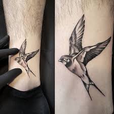 Bird Tattoos For Guys Bird Tattoo Men In 2020 Tattoos For Guys Realistic Bird Tattoo Swallow Tattoo