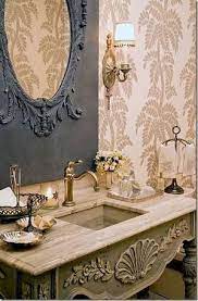 Pretty French Country Powder Room Charles Faudree By Debra French Country Bathroom French Country Decorating My French Country Home