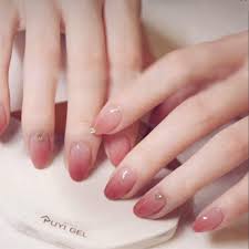 This product is a 10.1oz almond latex caulk. Handcess Short Almond False Nails Pink Gradient Press On Nails Crystal Acrylic Art Full Cover Fake Nail For Women And Buy Online In Cyprus At Desertcart Com Cy Productid 160190489