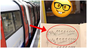 Music Geek Transcribes The Sound Of London Underground Tube Doors Closing London Underground London Underground Tube Underground