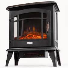 The fireplace stopped working 3 days later. Muskoka 25 In Freestanding Infrared Curved Front Panoramic Stove With Glass Front In Black Est 425t 10 The Home Depot Fireplace Heater Electric Fireplace Heater Portable Electric Fireplace