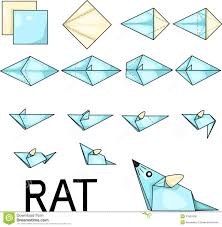 Origami Rat Stock Photo Image 31697600 Origami Rat Kids Origami Origami Easy