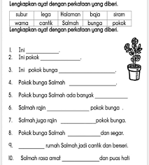 Latihan bahasa melayu tahun 3. Latihan Isi Tempat Kosong Bahasa Motivasi Media Sosial Facebook