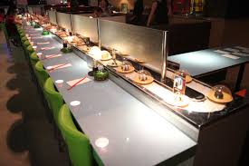 Sushi Conveyor Belt Automatic System Running Sushi Supplier Moving Presentation System By Hong Chiang Conveyor Belt Sushi Cafe Design Conveyor