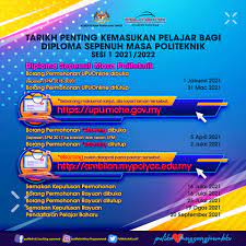 Terdapat 32 buah politeknik di seluruh malaysia dan ke semua politeknik ini diselia oleh jabatan politeknik kementerian pengajian tinggi. Borang Permohonan Politeknik 2017