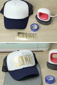 Diy Mama Hat Using The Cricut Easypress Mini Sugarcoated Housewife In 2021 Cricut Easypress Mini Cricut Cricut Easypress