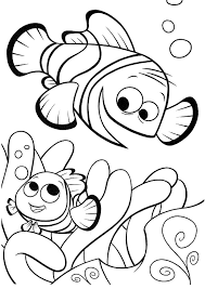 This compilation of over 200 free, printable, summer coloring pages will keep your kids happy and out of trouble during the heat of summer. Coloring Pages Clownfish Finding Nemo Coloring Page