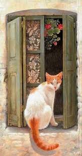 Pin By Bedia Dace On Ilgi Duydugum Hayvanlar Cat Painting Cat Art Cats Illustration