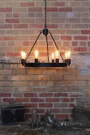 The chandelier is offered with a choice of five different glass globes. Lodge Chandelier Fat Shack Vintage