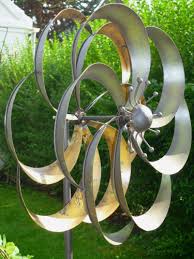 Gärten, landschaften, häuser und objekte werden erst mit mecondo produkten zu einem beeindruckenden erlebnis. Windspiel Gartenstecker Windrad Garten Figur Metall Wind Rad Blutenzauber Blume Gartendekorationen Shop