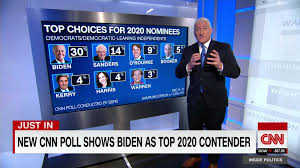 Cnn Poll Biden Is Top 2020 Contender Cnn Video