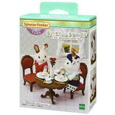 Sylvanian Families Chic Dining Table Set Tf 05 Town Series Calico Critters Sylvanianfamilies Sylvanian Families Calico Dining Table Setting