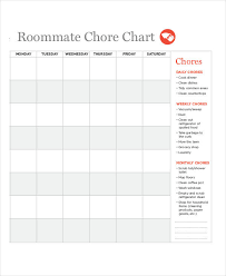 15 chore chart examples samples in pdf word examples