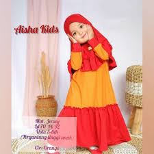 Dengan demikian bagi konsumen semakin banyak pilihan. Nanda Fashion Shop Baju Gamis Anak Usia 5 6 Tahun Baju Muslim Anak Perempuan Aisha Kids Terbaru Juli 2021 Harga Murah Kualitas Terjamin Blibli
