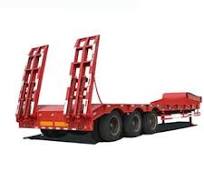 3 axle 50t Low Bed Semi Trailer