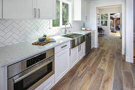 But they also serve as a get the inspiration you need to upgrade your kitchen with a stylish herringbone backsplash. There S Something Fishy About The Herringbone Kitchen Pattern