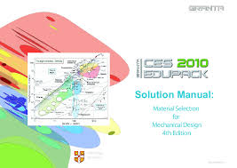 pdf solution manual material selection for mechanical