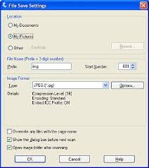 After that, you will be able to deal with the file that was locked before. Selecting Epson Scan Settings