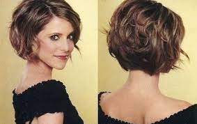 Chin Length Hairstyle For Wavy Hair Haircuts For Wavy Hair Chin Length Hair Short Stacked Bob Hairstyles