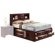 See more ideas about bedroom sets, bedroom sets queen, bedroom furniture sets. Acme Furniture Ireland Storage Espresso 21600q Kit Queen Bed W Storage Nassau Furniture And Mattress Captain S Beds