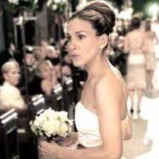 The Oversized Bun Cb Wore For Charlotte S Wedding To Trey Wedding Tv Weddings Wedding Guest Style