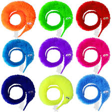 I had, like 4 when i was a kid in multiple colours but my fav. Onesing 50 Pcs Magic Worms Toys Fuzzy Worm On A String Wiggly Worms Silly String Twisty Trick Toys For Carnival Kid Party Favors 10 Color Buy Online In Tanzania At Tanzania Desertcart Com Productid