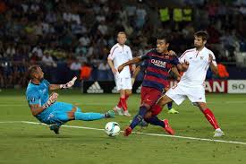 Calle sevilla fútbol club 41005 sevilla. Uefa Super Cup Fc Barcelona 5 4 Sevilla Fc Player Ratings Barca Blaugranes