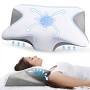 Memory Foam Pillows Neck Pillow Bed Pillow For Sleeping Ergonomic Cervical Pillow Orthopedic Contour Pillow For Side Back Stomach Sleeper from www.ebay.com